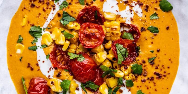 Mexican corn soup – Lazy Cat Kitchen