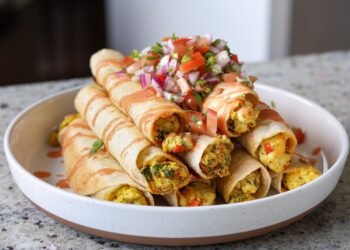 Easy Breakfast Taquitos