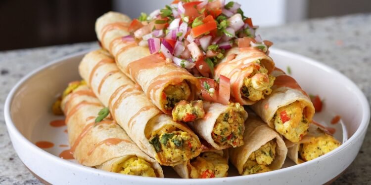 Easy Breakfast Taquitos