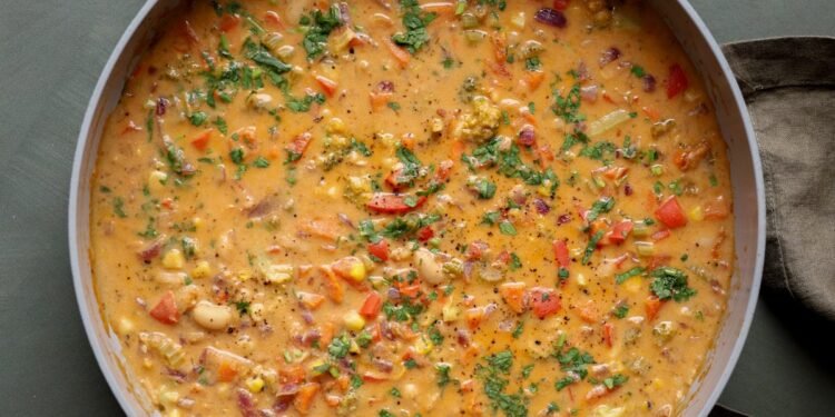 Lemon White Bean Soup (gluten-free w/ soy- & nut-free options)