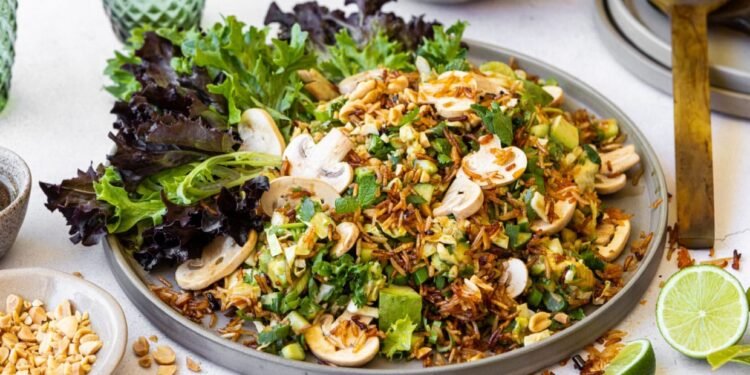 [RECIPE] Mushroom Crispy Rice Salad