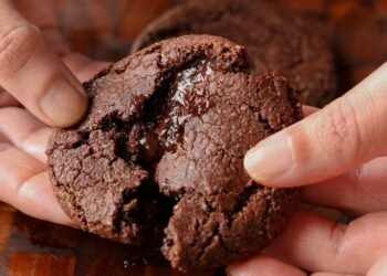 Molten Lava Cookies (gluten-free, soy-free, dairy-free)