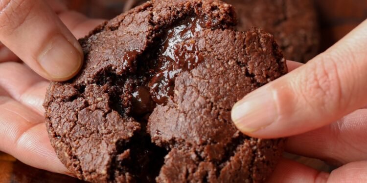 Molten Lava Cookies (gluten-free, soy-free, dairy-free)