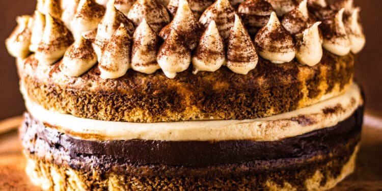 Vegan tiramisu cake – Lazy Cat Kitchen