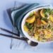 White Bean and Shaved Cabbage Salad with Orange Dressing