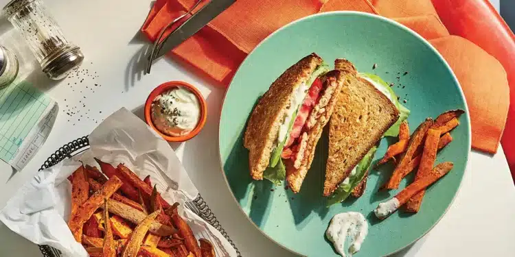 Tempeh BLT with Vegan Mayo