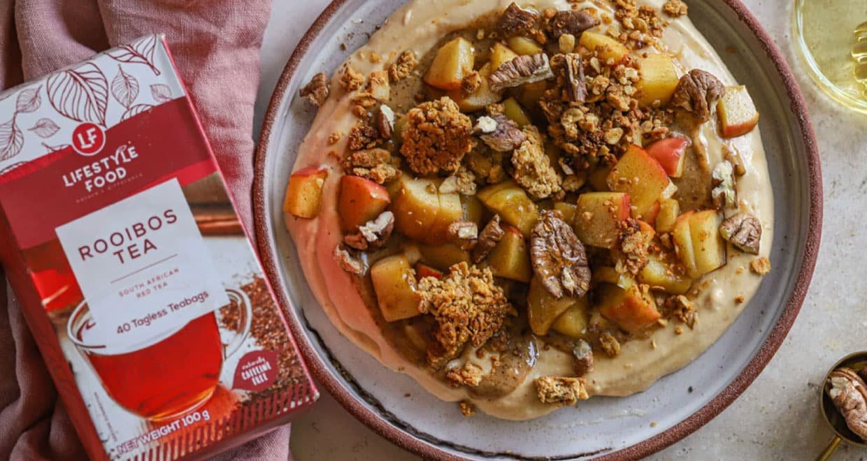 [RECIPE] Apple Rooibos Yoghurt Bowl