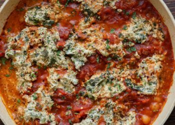 Skillet Gnocchi with Sun-Dried Tomato Garlic Ricotta