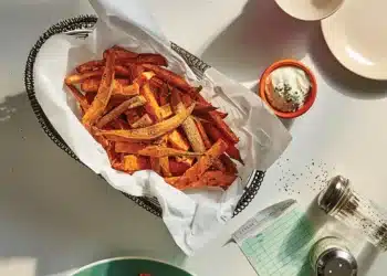 Smoky Sweet Potato Fries with Dipping Sauce