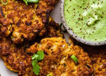 Cauliflower fritters – Lazy Cat Kitchen