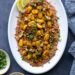 Crispy Gnocchi with Muhammara Bean Dip