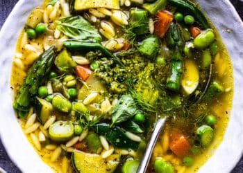Spring minestrone – Lazy Cat Kitchen