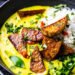 Yellow curry with tempeh – Lazy Cat Kitchen