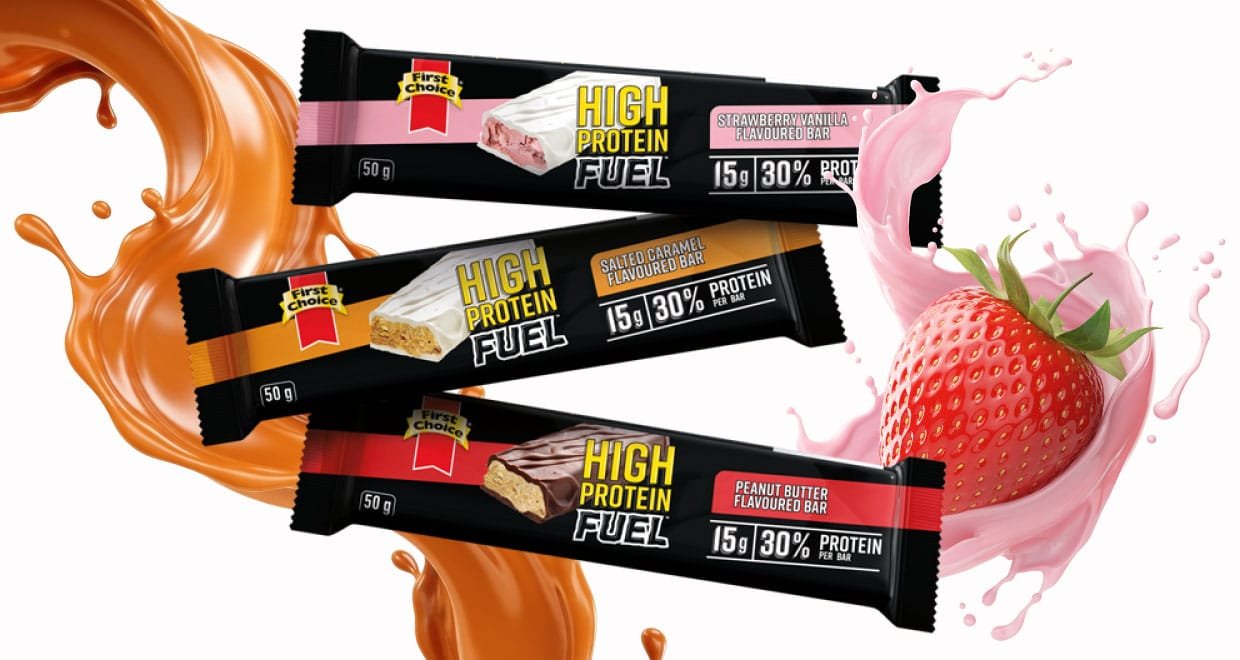 First Choice launches High Protein Fuel Bars