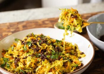 Sambharo (Indian Spiced Cabbage Salad)