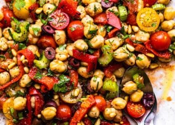 Chickpea salad – Lazy Cat Kitchen