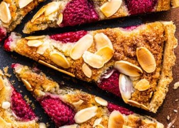 Vegan bakewell tart – Lazy Cat Kitchen