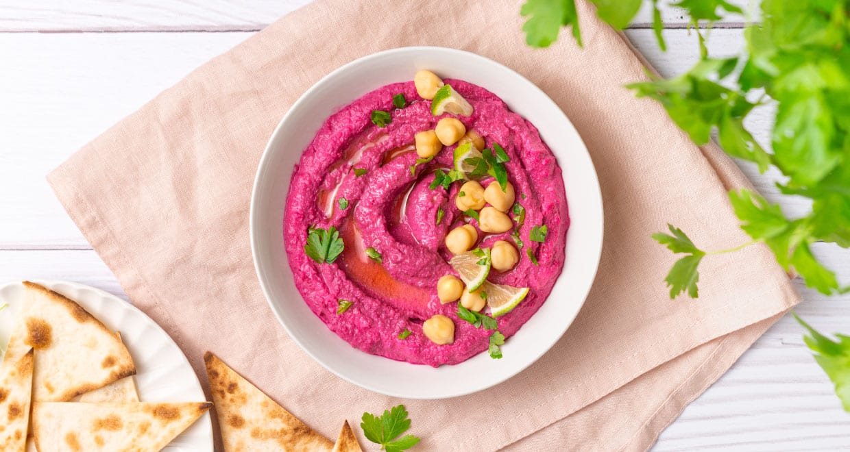[RECIPE] Beet and Creatine Hummus