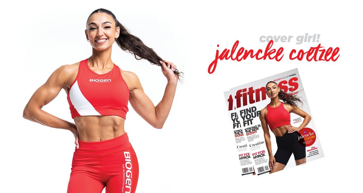 How 2025 Biogen Face of Fitness Jalencke Coetzee builds strength, serves others and protects her wellbeing