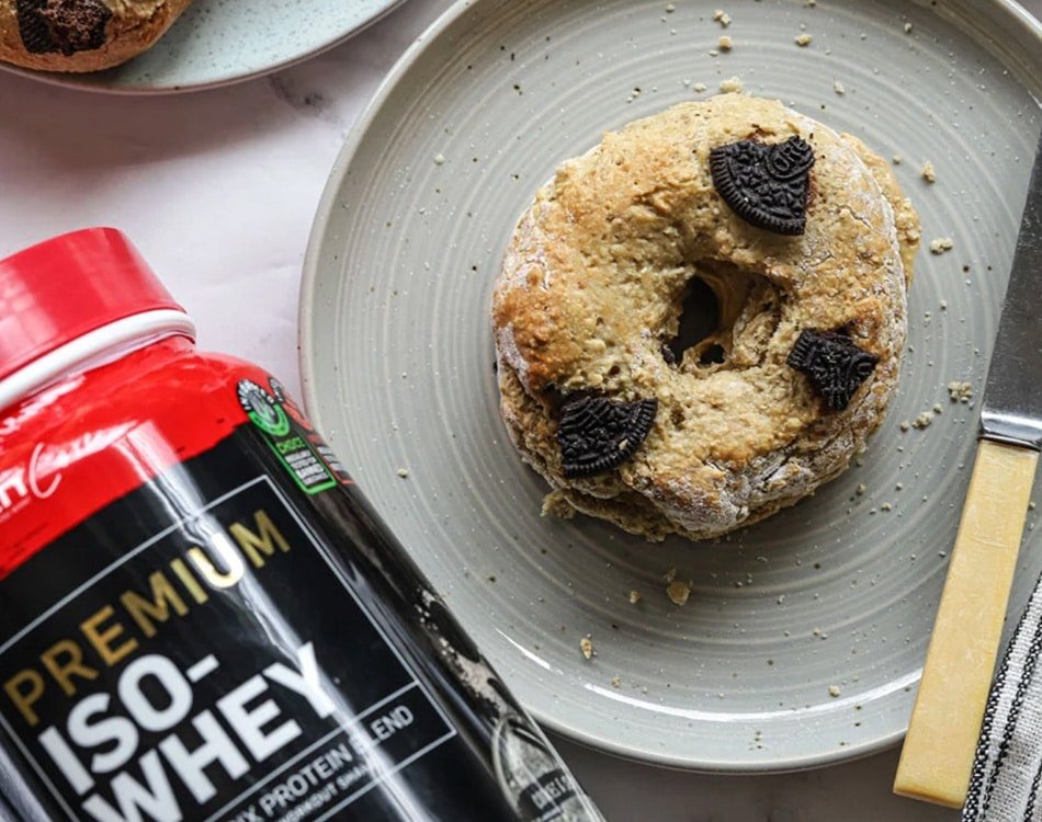 [RECIPE] Cookies & Cream Protein Bagels
