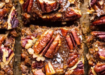 Vegan pecan pie bars – Lazy Cat Kitchen